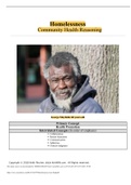 NUR 275Homelessness Case Study.George Mayfield