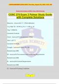 Cosc 275 Bundled Exams:::Questions and Answers | 100% Correct