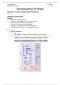 Samenvatting deel virologie 'Mycologie en Virologie FB 3'