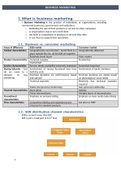 samenvatting bedrijfsmanagement - marketing tweede schijf (één semester)