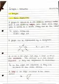 Graphs and Networks Maths Notes