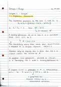 Groups and Rings Maths Notes