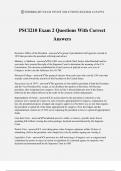 PSCI210 Exam 2 Questions With Correct Answers