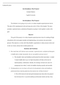 NURS FPX4010   Assessment3 1.docx  NURS-FPX 4010  Interdisciplinary Plan Proposal  NURS-FPX4010  Capella University  Interdisciplinary Plan Proposal  The dilemma we are going to try to solve is to reduce hospital acquired pressure ulcers. This plan will b