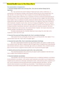 Case Studies for - VSIM Sandra Littlefield / Mental Health Case: Sandra Littlefield Part 1 & 2,VSIM Li Na Chen / Mental Health Case: Li Na Chen Part 1 & 2, Feedback Log & Score - Mental Health Case - Sandra Littlefield Bundle (all correctly answered)