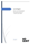 Volledige samenvatting sociologie 