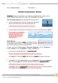 PHYS-1307 6172-21542 | Waves Gizmo | Knowledge Q&A | 100% Correct