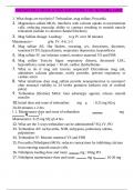 PAEDIATRICS MEDICATION QUESTIONS FOR NURSING CARE 2024/2025. WELL EXPLAINED WITH PERFECT A+ GRADE ANSWERS