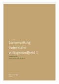 Samenvatting veterinaire volksgezondheid 1 Leroy + Houff