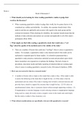 Week 4 Discussion 2.docx  Week 4  Week 4 Discussion 2  1. What should you be looking for when reading quantitative studies to judge their worth in the literature?  ï‚·When examining quantitative studies to judge their worth, the two prime factors to be co