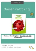 Samenvatting: Nectar biologie: Hoofdstuk 13; Hormonen (VWO 5)