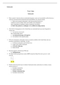 NURS 6551 Week 3 Quiz Latest 2021  Walden University.docx  NURS 6551  Week 3 Quiz  NURS 6551  1.   When a patient™s decision about an unintended pregnancy causes an irreconcilable conflict between a clinician™s personal beliefs and professional responsibi