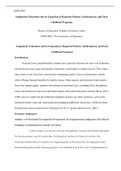 MD3 Assignment.EDPD 8041.doc  EDPD 8041  Assignment: Education and its Expansion to Required Primary, Kindergarten, and Early  Childhood Programs  Doctor of Education, Walden University Course EDPD 8041: The Economics of Education   Assignment: Education 