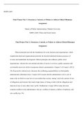 FPPart2. extension .doc    MMPA 6405  Final Project Part 2: Structures, Controls, or Policies to Address Ethical Dilemmas  Assignment  Master of Public Administration, Walden University  MMPA 6405: Ethics and Social Justice  Final Project Part 2: Structur