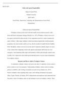 WK7Assgn.docx    SOCW 6070  Safety and Agency Responsibility  Master of Social Work,   Walden University  SOCW 6070:  Social Policy: Supervision, Leadership, and Administration in Social Work  Organizations   Safety and Agency Responsibility  Workplace vi