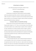 WK11Assign. Extention .docx    NURS 6521  Off Label Drug Use in Pediatrics  Acute Adult and Gerontology Nurse Practitioner, Walden University  NURS 6521N: Advanced Pharmacology  Off Label Drug Use in Pediatrics  Off label drug use is becoming more common,