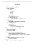 Final Exam Study Guide