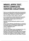 NR601 APPB TEST WITH COMPLETE VERIFIED SOLUTIONS.