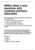 NR601-Week 2 quiz questions with complete solutions 2024-2025