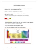 HESI Biology and Chemistry