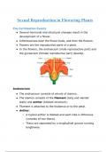 Sexual Reproduction in Flowering Plants