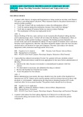 NURSING 6005 CHAPTER 50: PROPHYLAXIS OF CORONARY HEART  DISEASE: Drugs That Help Normalize Cholesterol and Triglyceride Levels Test Bank