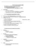 Samenvatting CEL IV/4: partim cel-cel communicatie