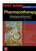 Test Bank For Pharmacotherapy Principles and Practice 5th Edition Chisholm-Burns Test Bank. ALL  CHAPTERS  