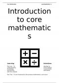 Introduction to Core Mathematics in primary education