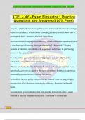 XCEL - NY - Exam Simulator 1 Practice Questions and Answers (100% Pass)