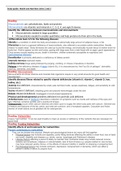 NUTRITION C787 - Study Guide Health and Nutrition, Fortis Institute, Pensacola