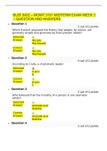 BUSI 3002 – MGMT 3101 MIDTERM EXAM WEEK 3 – QUESTION AND ANSWERS