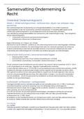 Samenvatting Onderneming & Recht