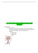 GU- MALE GENITO-URINARY PROBLEMS REVIEW SHEET MEDSURG 2:LATEST 2021,A GRADED DOCUMENT