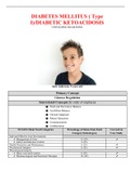 DIABETIC MELLITUS(TYPE 1)-DKA CASE STUDY