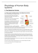 Assignment 8C THE DIGESTIVE SYSTEM - Biology Applied Sciences