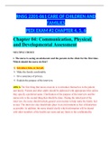 RNSG 2201 PEDI EXAM 2 STUDY QUESTIONS Answers, Best document for preparation, Verified And Correct Answers, Secure Bettergrade
