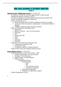 NR 341 EXAM 3 STUDY NOTES