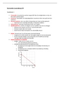 Samenvatting Levensloop Economie VWO Examen