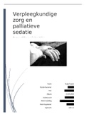 Verpleegkundige zorg en palliatieve sedatie, de terugblik op mijn handelen.