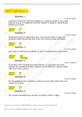 (SOLVED) GLST 220 Quiz 3 Liberty University | RATED A+