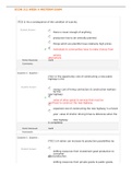 ETHC 445N FINAL EXAM GRADED A DISTINCTION ON THIS EXAM