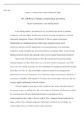 Decisive Thinking project2 revised.docx    DCL 600  Project 2: Trends in My Profession Research Paper  DCL 600 Decisive Thinking, Communicating, and Leading   Digital Transformation in the Staffing Industry  In the staffing industry, recruitment pros say 