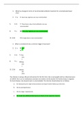 NURS 6551 FINAL EXAM 3 QUESTIONS AND ANSWERS TOP GRADE