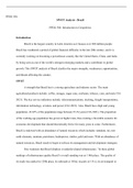 SWOT Analysis  Final Version .docx  PPOG 506  SWOT Analysis - Brazil  PPOG 506: Introduction to Geopolitics  Introduction  Brazil is the largest country in Latin America as it houses over 200 million people. Brazil has weathered a period of global financi