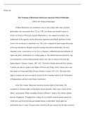 Short Research Paper 2.docx  PPOG 503  How Writings of Blackstone Influenced American Political Philosophy  PPOG 503: Political Philosophy  William Blackstone was considered a lawyer and a judge rather than a political philosopher who was present from 172