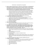 NUR2633 / MCH NUR 2633 Maternal Child Exam 1 Study Guide 2021/2022