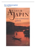 Arthur Japin Een schitterend gebrek