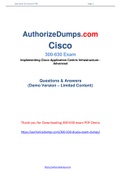 New Authentic and Reliable Cisco 300-630 Dumps PDF with Full File