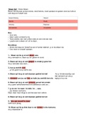 Fully Annotated "Staan Op" Notes IEB Afrikaans FAL Matric